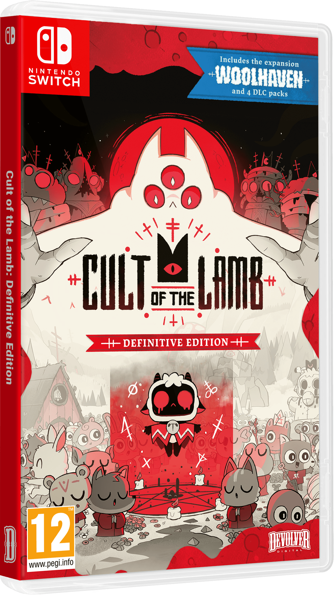 Cult of the Lamb Definitive Edition Nintendo Switch - Jeux Vidéo Physique - UIE - Shop Just for Games