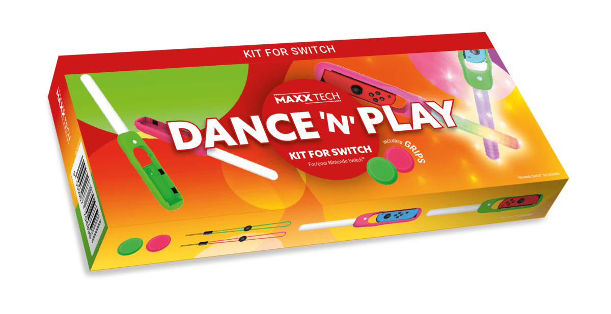Dance 'N' Play Kit Nintendo Switch - Accessoires - MAXX TECH - Shop Just for Games