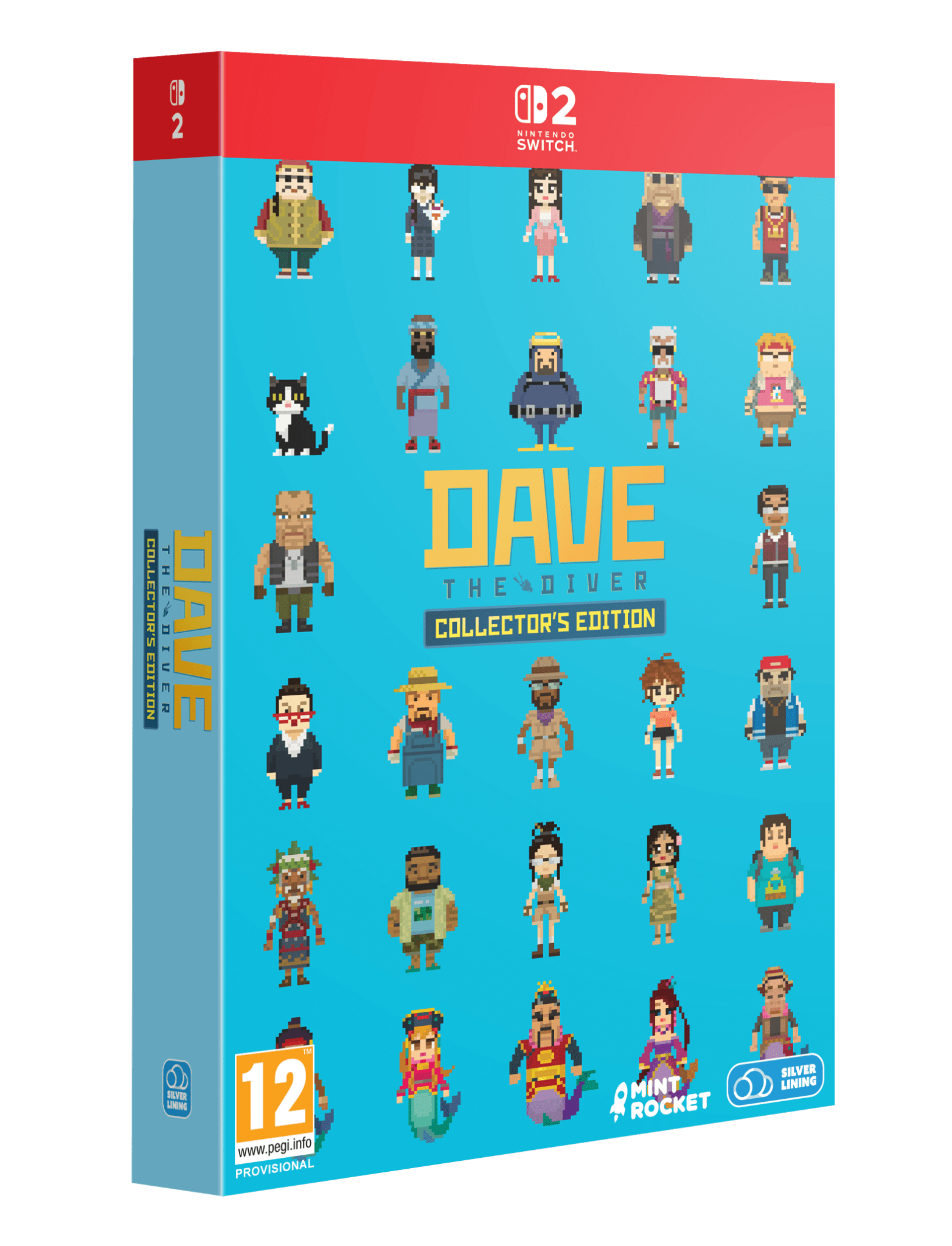 Dave the Diver Collector Edition Switch 2 - Jeux Vidéo Physique - SILVER LINING - Shop Just for Games