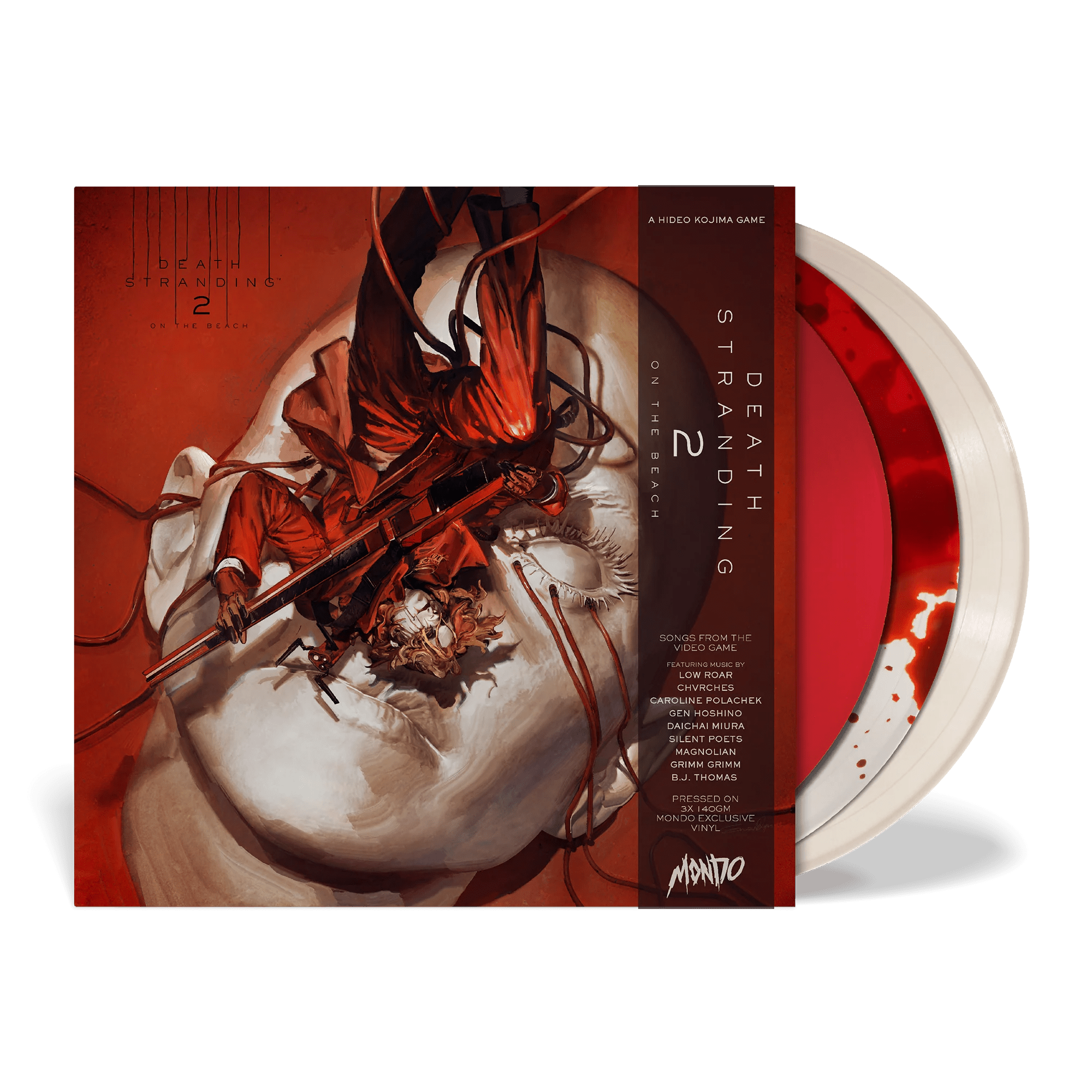 Death Stranding 2: On The Beach - Songs From The Video Game Vinyle 3LP - Vinyles - MONDO - Shop Just for Games