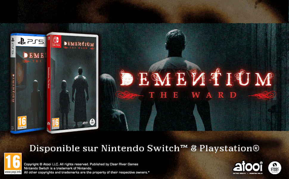 Dementium The Ward Nintendo Switch - Jeux Vidéo Physique - Clear River Games - Shop Just for Games