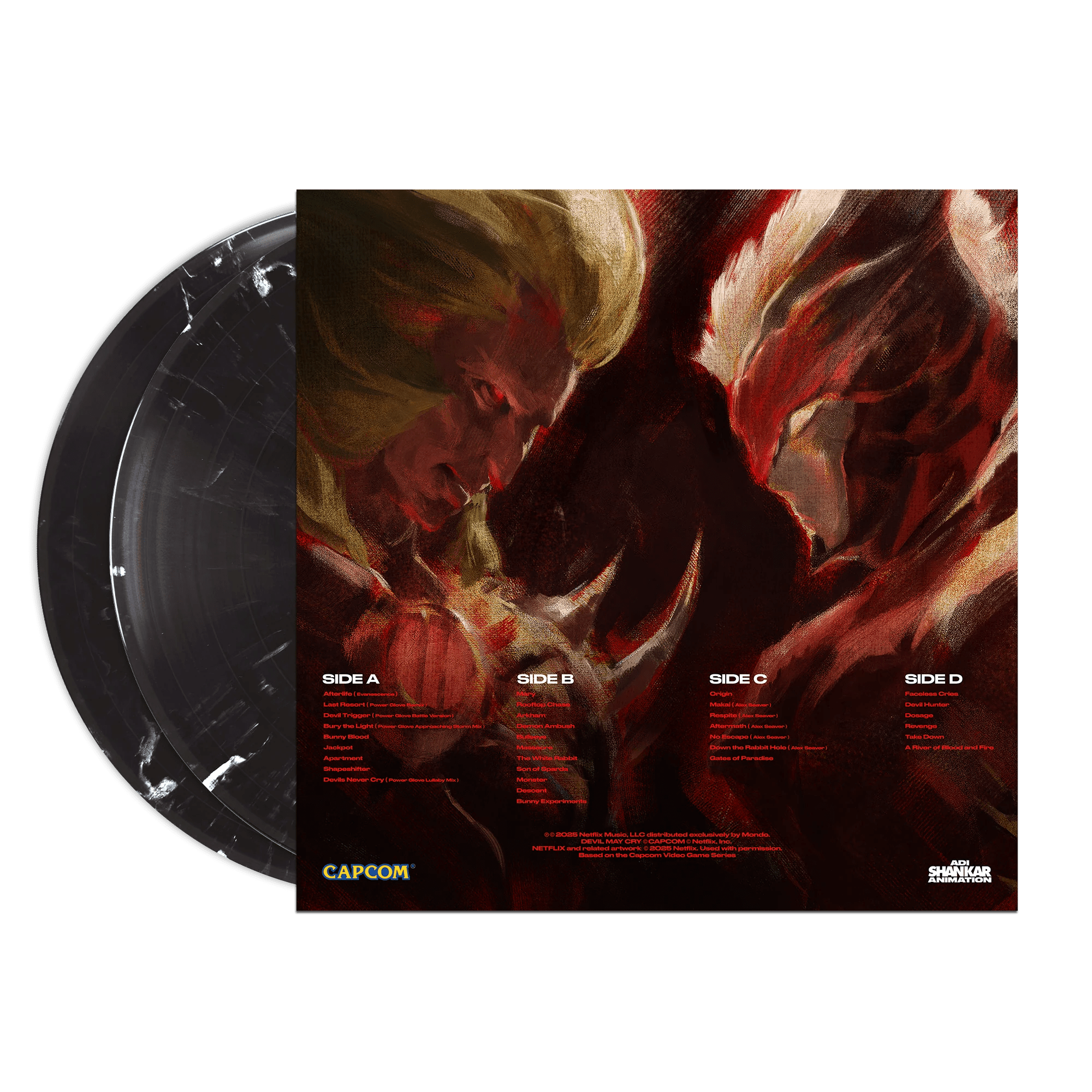 Devil May Cry Netflix Series Vinyle 2LP - Vinyles - MONDO - Shop Just for Games