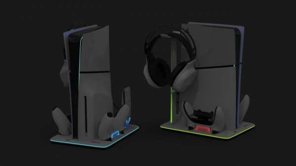 DLX LED Stand Slim - PS5 - Accessoires - MAXX TECH - Shop Just for Games