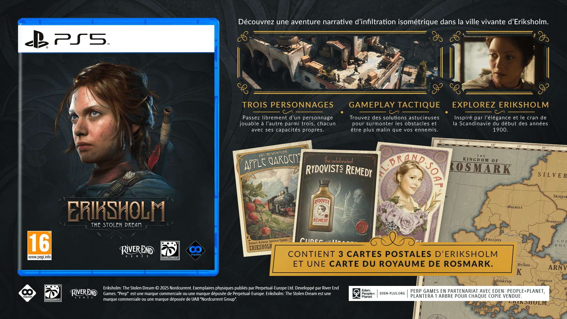 Eriksholm The Stolen Dream PS5 - Jeux Vidéo Physique - PERP GAMES - Shop Just for Games