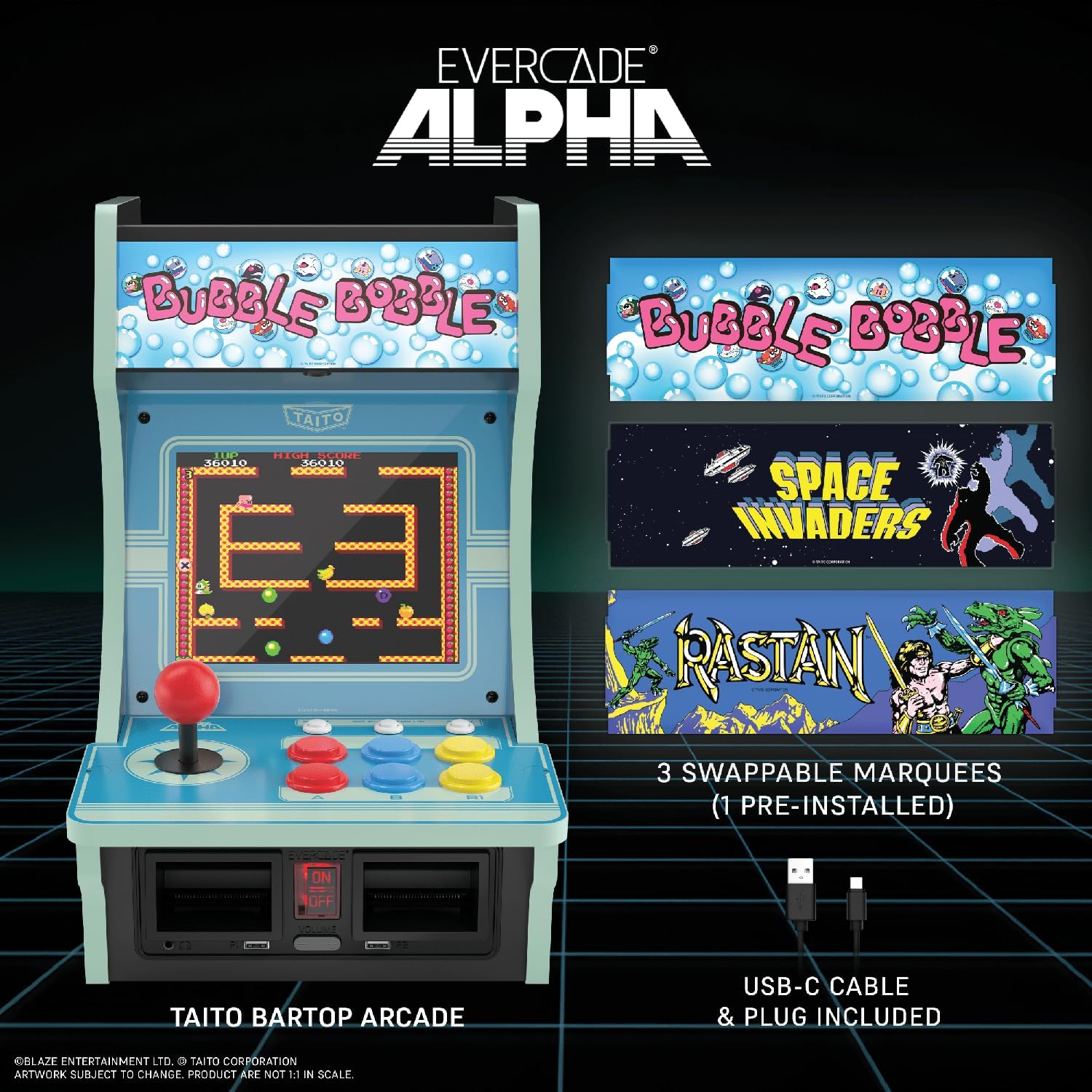 Evercade Alpha Taito Bartop Arcade - Borne arcade - Evercade - Shop Just for Games