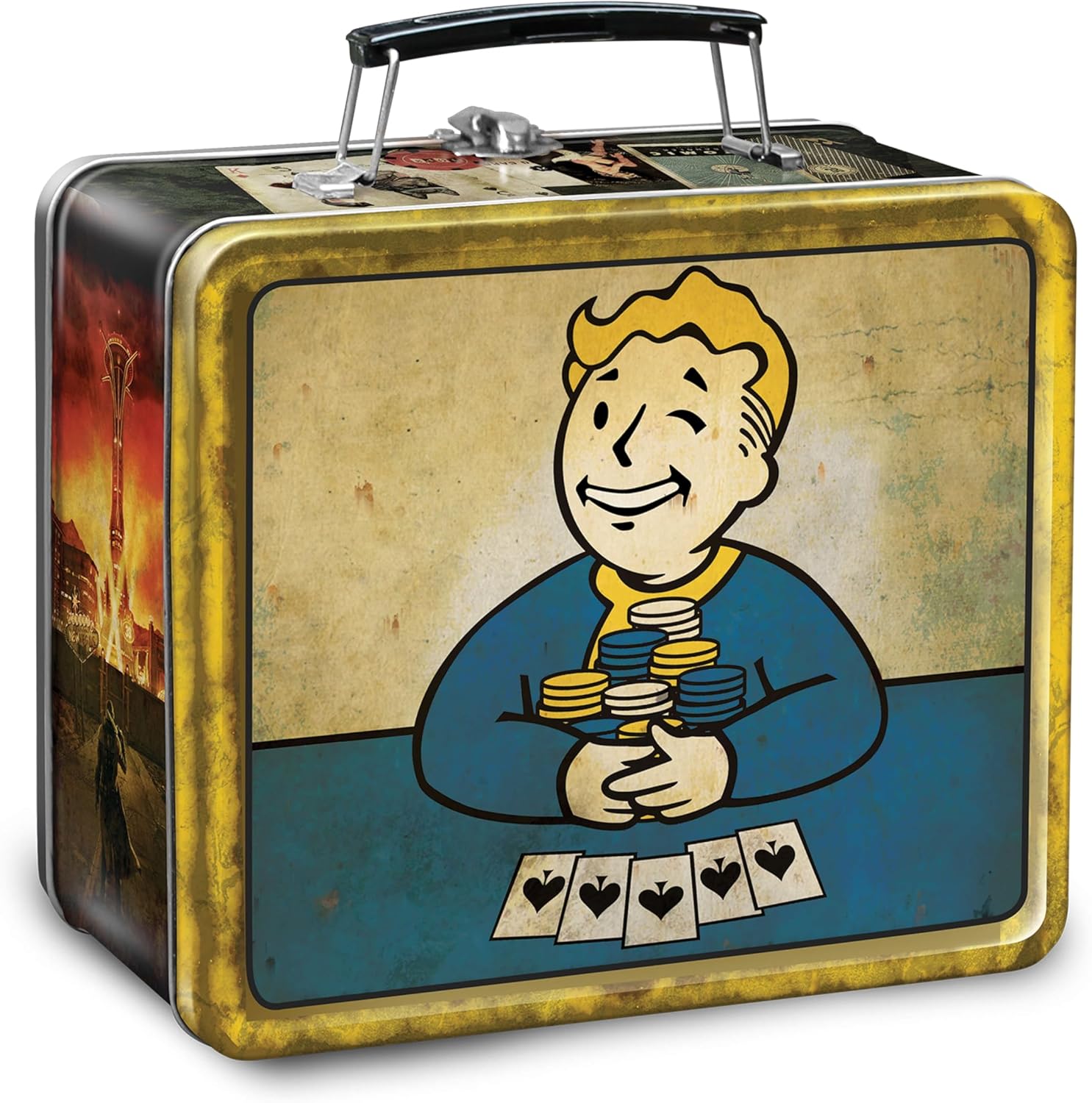 Fallout Vault Boy New Vegas Lunchbox & Flask - Lunch Boxe - UIE - Shop Just for Games