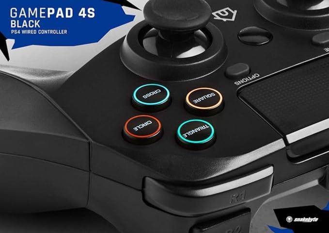 GamePad filaire Noir pour PS4 - Snakebyte - Manettes - Snakebyte - Shop Just for Games
