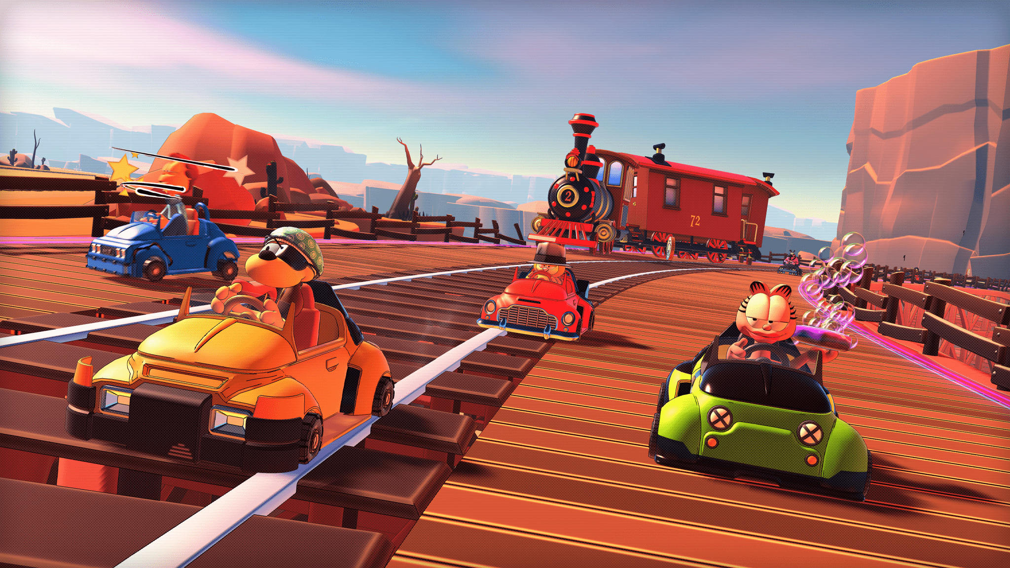 Garfield Kart 2 Nintendo Switch - Jeux Vidéo Physique - MICROIDS - Shop Just for Games