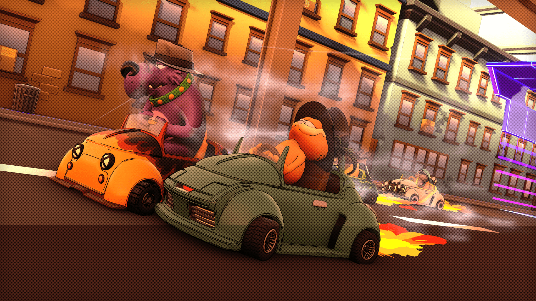 Garfield Kart 2 Nintendo Switch - Jeux Vidéo Physique - MICROIDS - Shop Just for Games