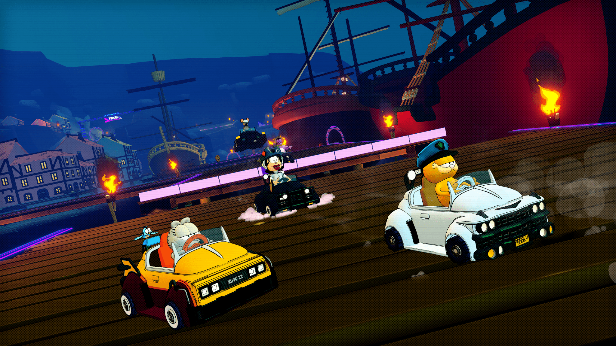Garfield Kart 2 Nintendo Switch - Jeux Vidéo Physique - MICROIDS - Shop Just for Games