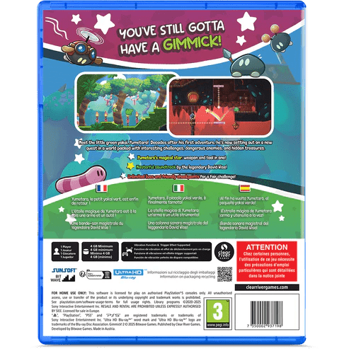 Gimmick 2 Collectors Edition Playstation 5 - Jeux Vidéo Physique - Clear River Games - Shop Just for Games