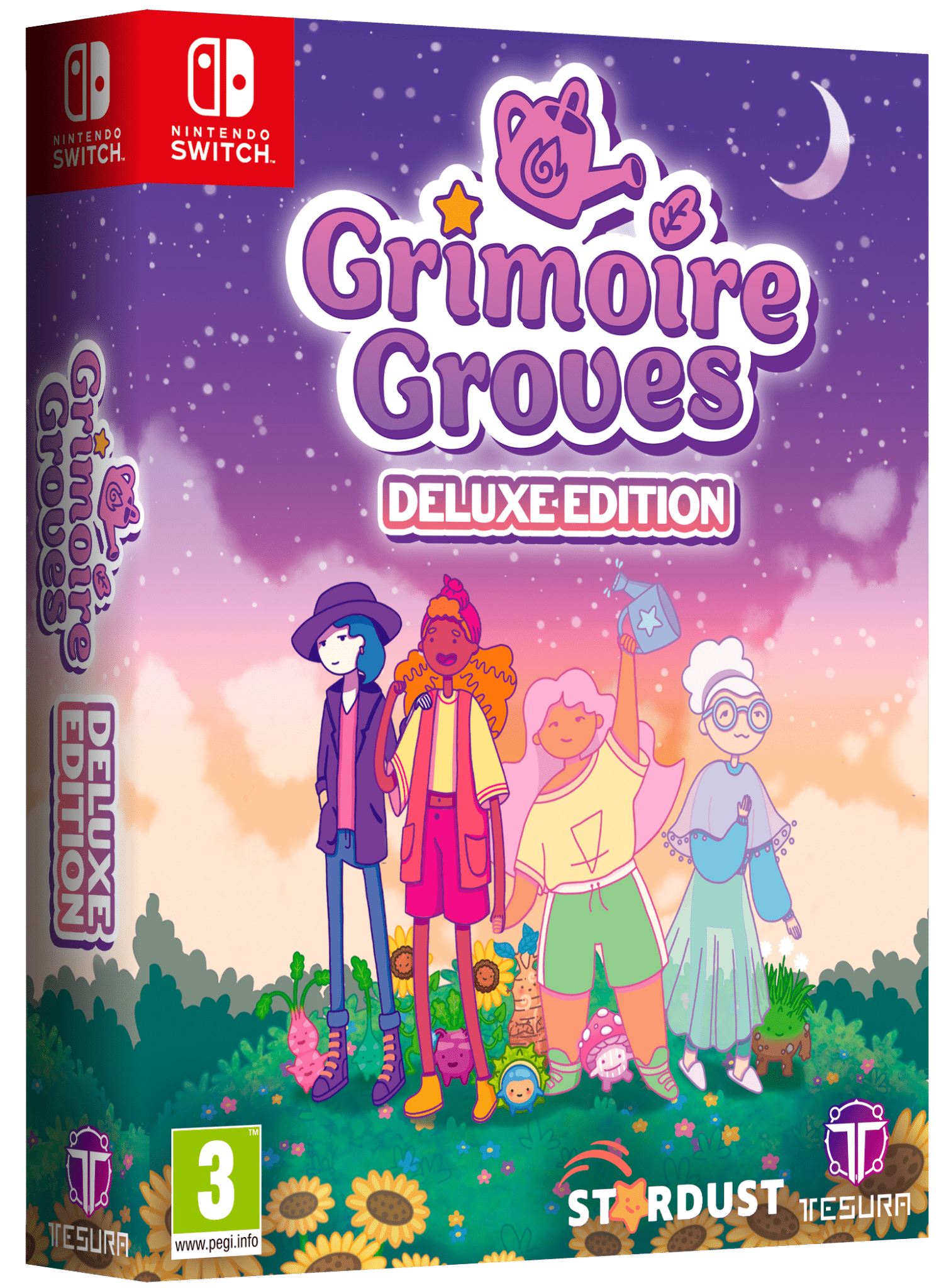 Grimoire Groves Deluxe Edition Nintendo Switch - Jeux Vidéo Physique - TESURA - Shop Just for Games