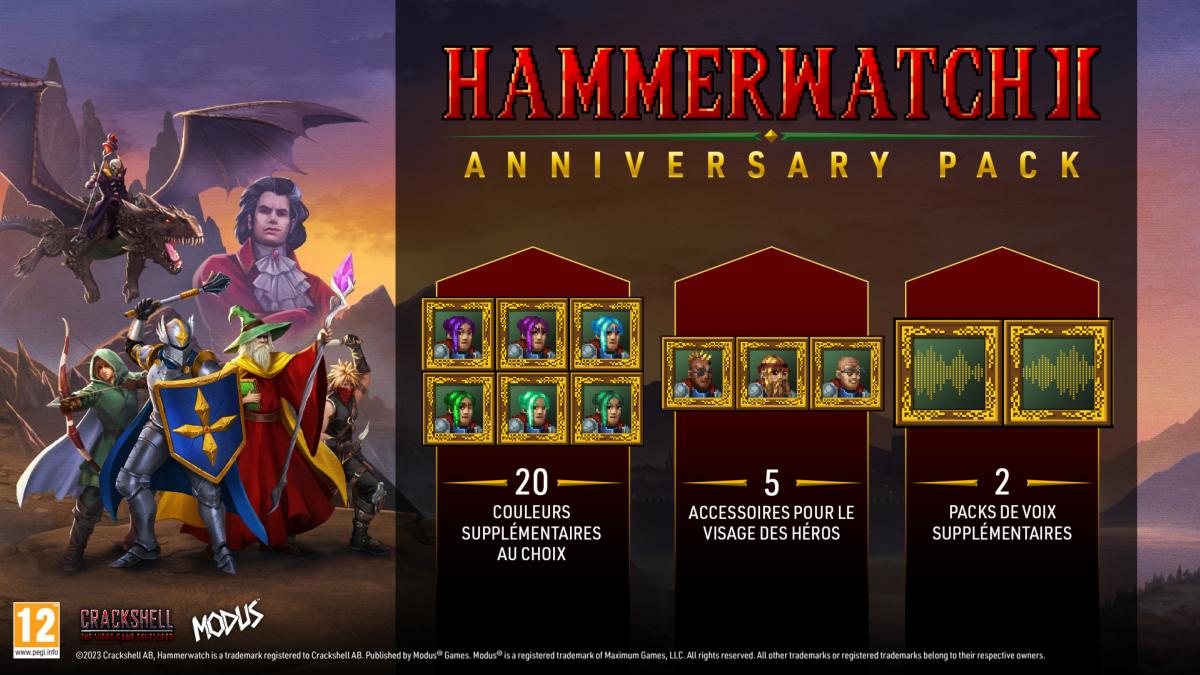 Hammerwatch II The Chronicles Edition PS5 - Jeux Vidéo Physique - MODUS - Shop Just for Games