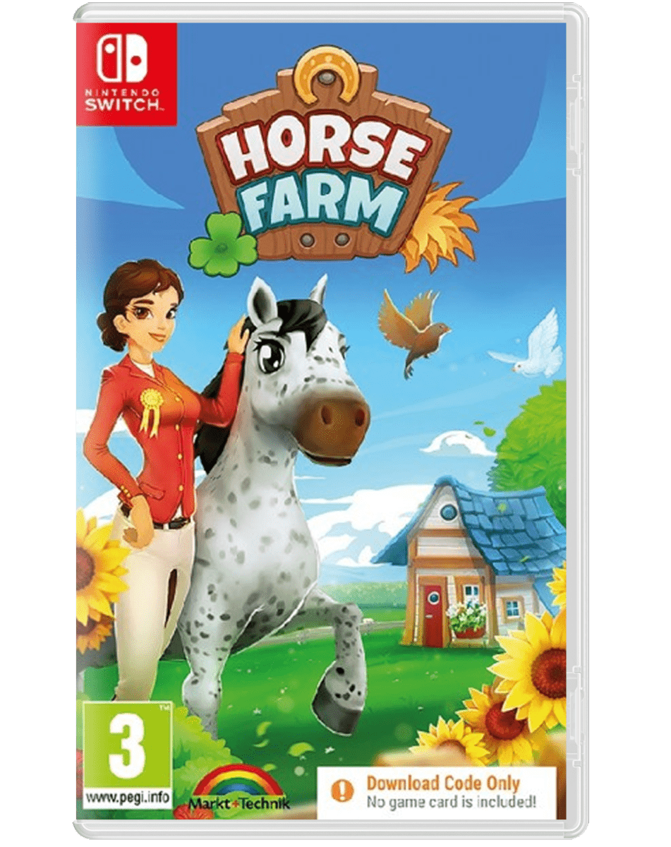 Horse Farm Nintendo SWITCH (Code de téléchargement) - Jeux Vidéo Code de Téléchargement - Markt+Technik - Shop Just for Games