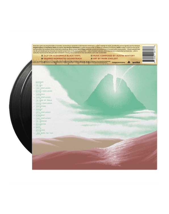 Journey Soundtrack (10th Anniversary Edition) Vinyle - 2LP - Vinyles - iam8bit - Shop Just for Games