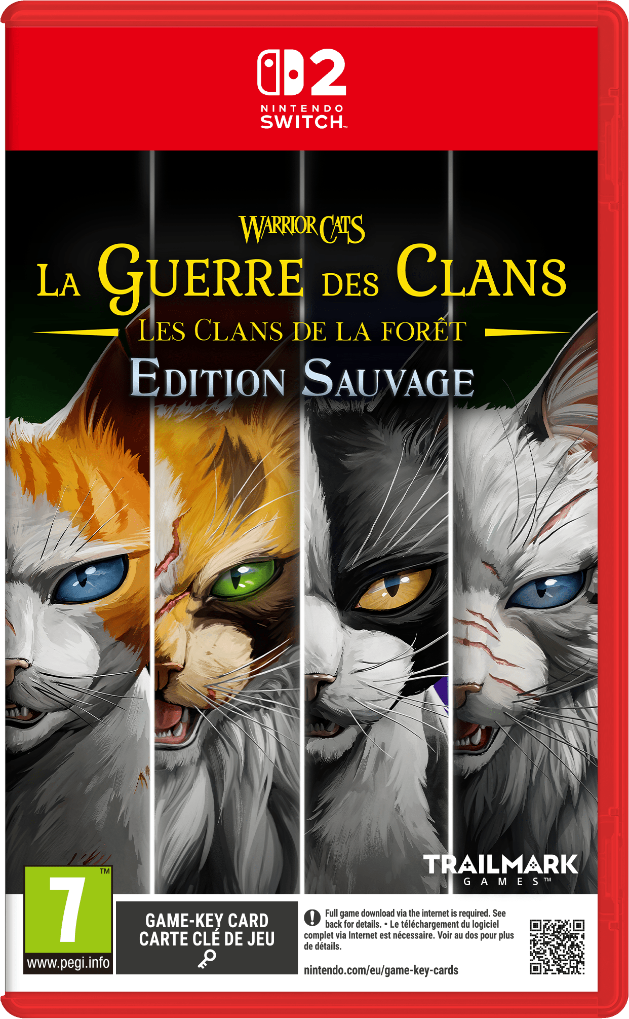 La Guerre des Clans : Les Clans de la Forêt Edition Sauvage Switch 2 - Jeux Vidéo Physique - TRAILMARK GAMES - Shop Just for Games