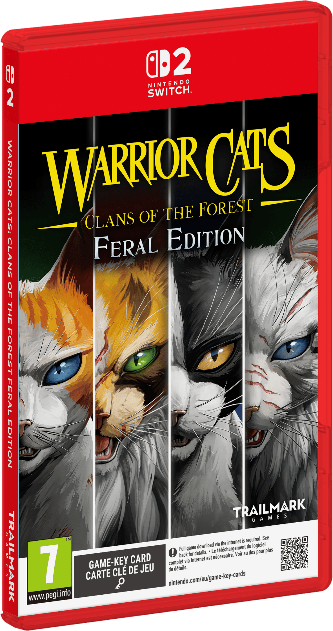 La Guerre des Clans : Les Clans de la Forêt Feral Edition Switch 2 - Jeux Vidéo Physique - TRAILMARK GAMES - Shop Just for Games