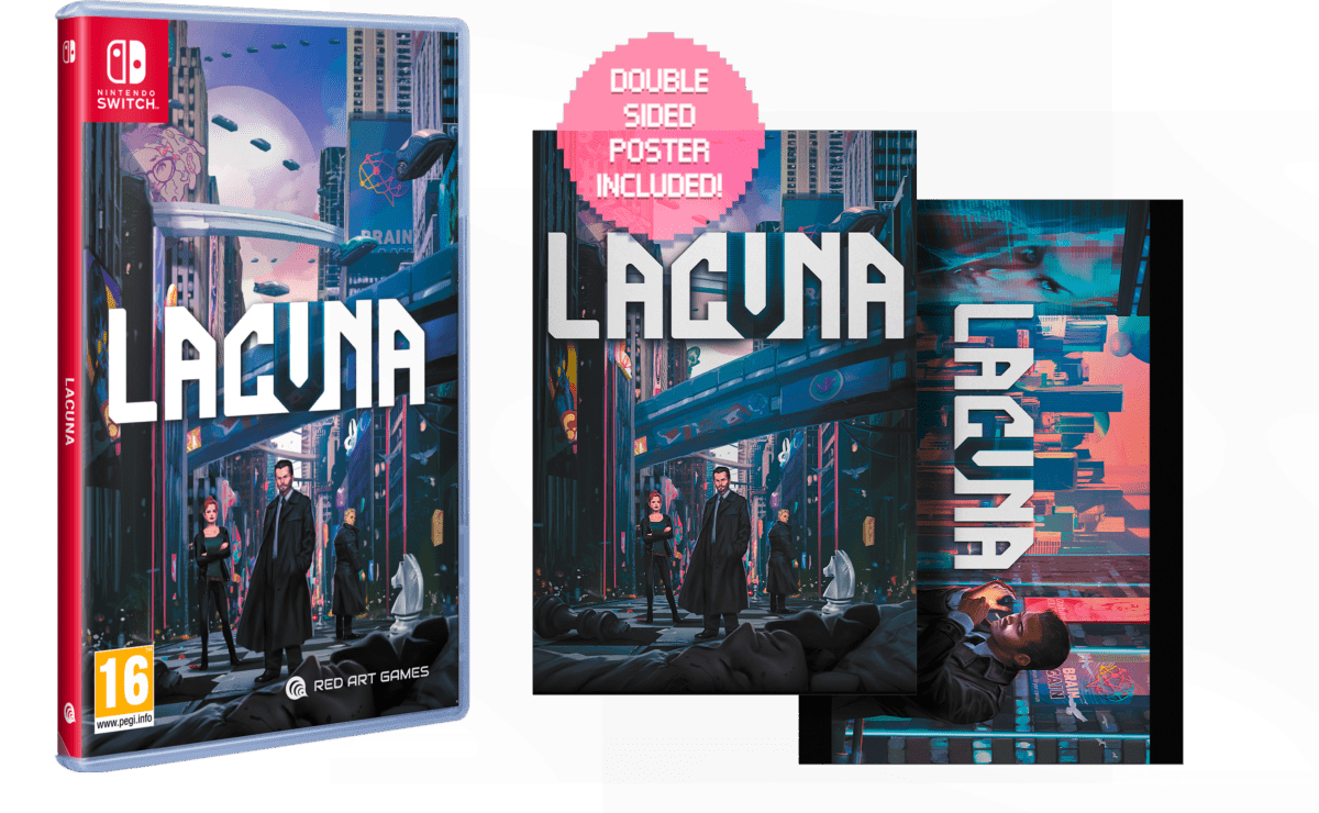 Lacuna Nintendo SWITCH - Jeux Vidéo Physique - Red Art Games - Shop Just for Games