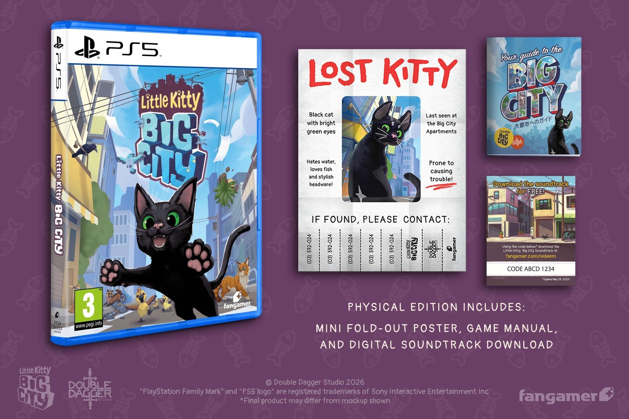 Little Kitty Big City PS5 - Jeux Vidéo Physique - UIE - Shop Just for Games