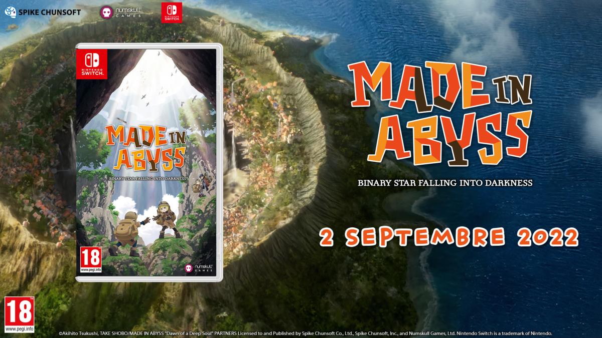 Made in Abyss: Binary Star Falling into Darkness Nintendo SWITCH - Jeux Vidéo Physique - NUMSKULL - Shop Just for Games