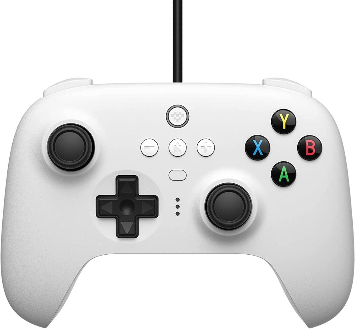 Manette 8bitdo Ultimate filaire pour Switch, PC et Android - Blanc - Manettes - 8Bitdo - Shop Just for Games