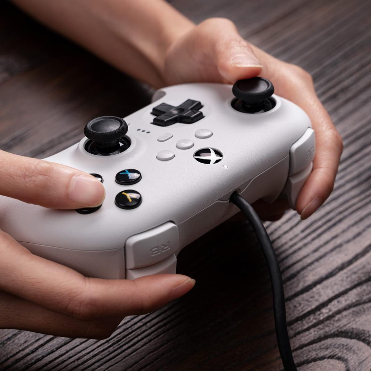 Manette 8bitdo Ultimate Wired pour Xbox et PC - Blanc - Manettes - 8Bitdo - Shop Just for Games
