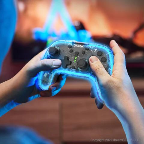 Manette Gaming Bionik Sirex Neoglow pour Nintendo Switch - Manettes - Bionik - Shop Just for Games