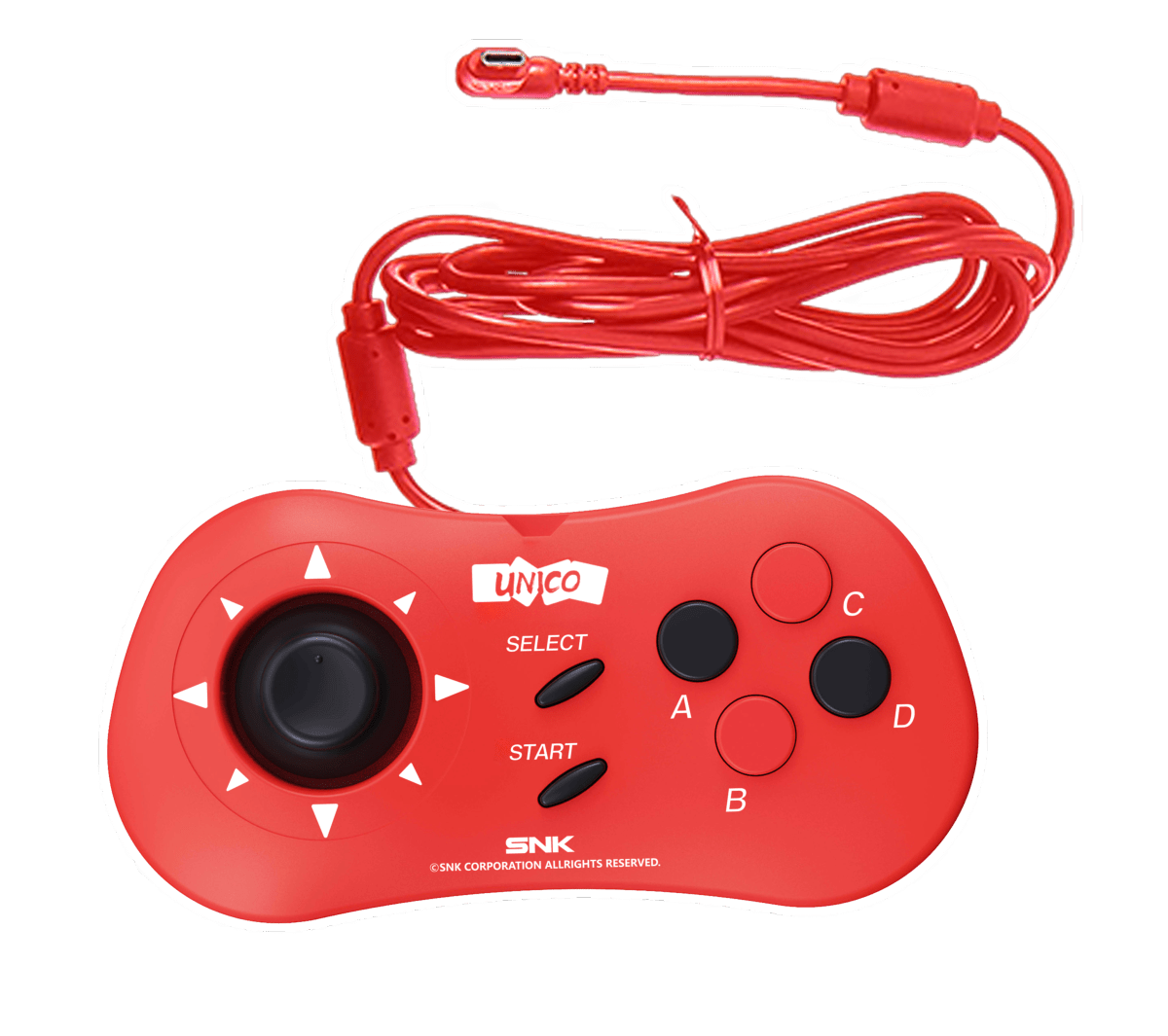 Manette MVS Mini compatible Neo Geo Mini - SNK (Rouge) - Manettes - SNK - Shop Just for Games
