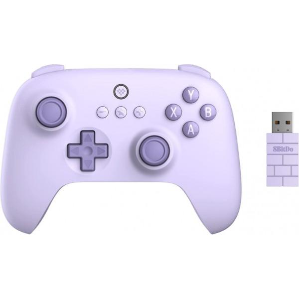 Manette Sans Fil 2.4G 8bitdo Ultimate C pour Steam Deck, PC et Android - Violet Pastel - Manettes - 8Bitdo - Shop Just for Games