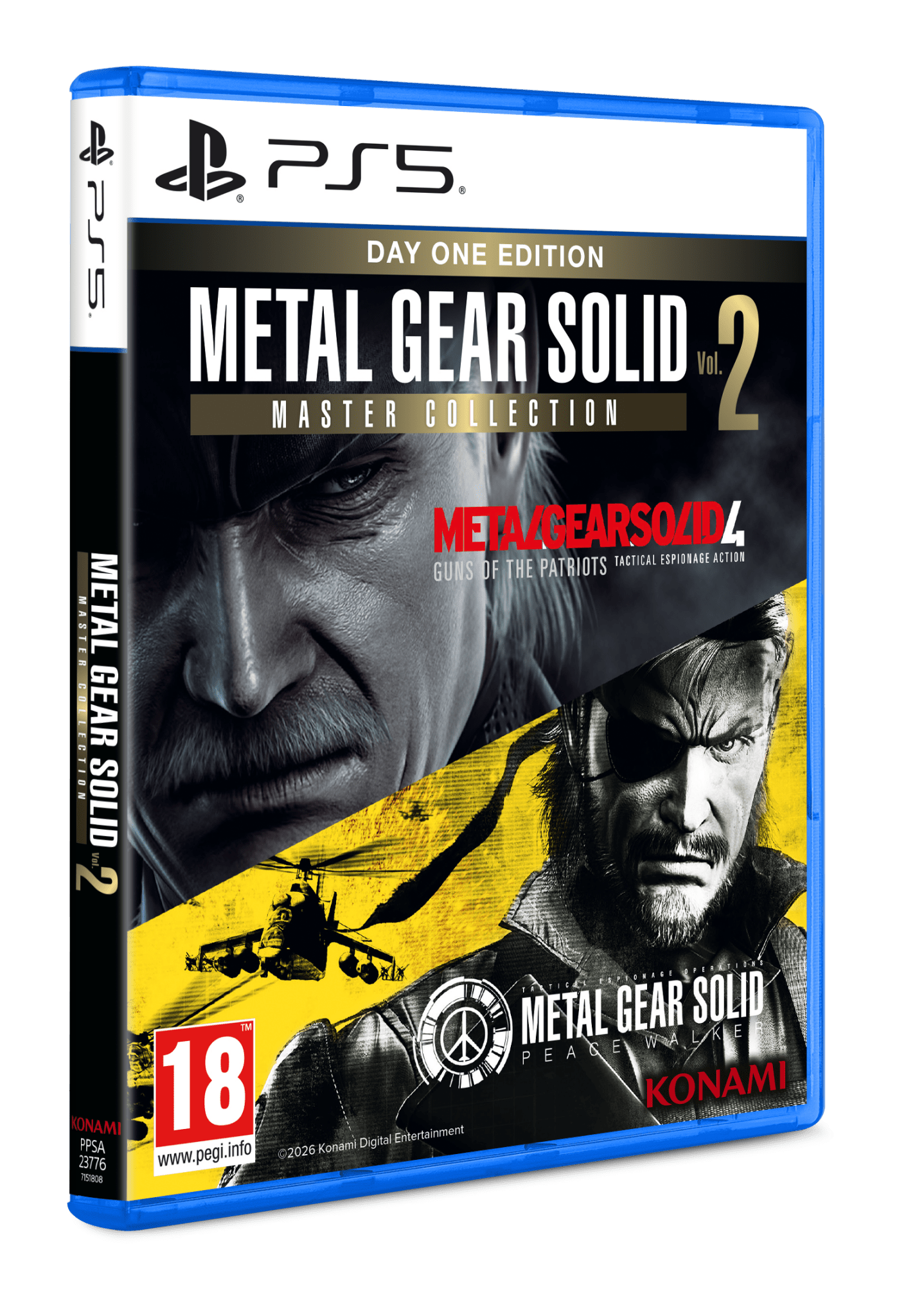 Metal Gear Solid: Master Collection Volume 2 Day One Edition PS5 - Jeux Vidéo Physique - Konami - Shop Just for Games