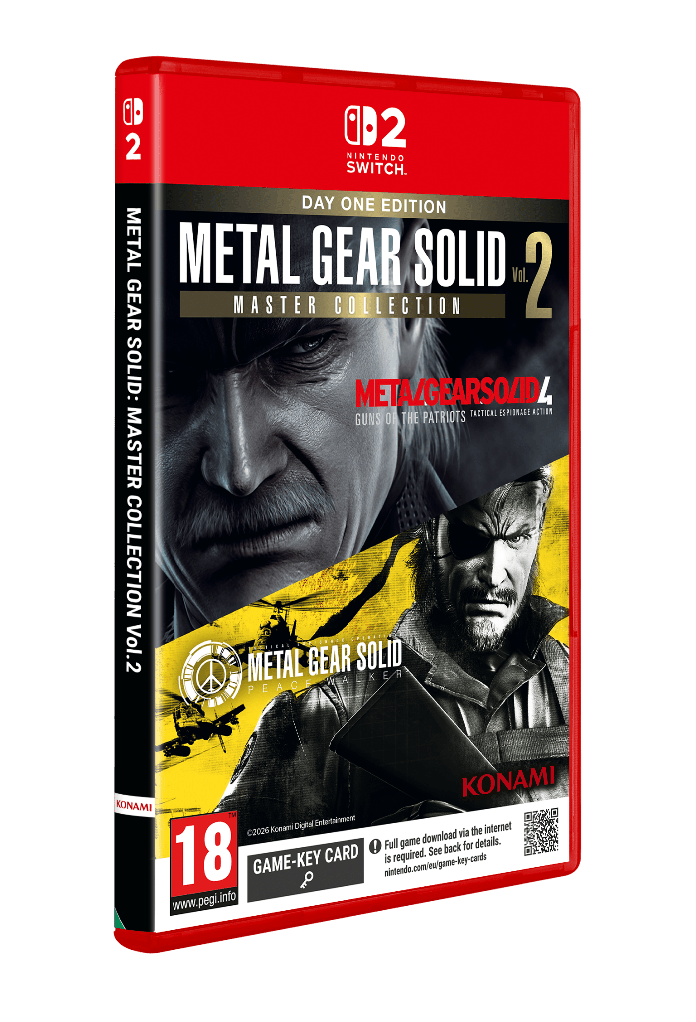 Metal Gear Solid: Master Collection Volume 2 Day One Edition Switch 2 - Jeux Vidéo Physique - Konami - Shop Just for Games