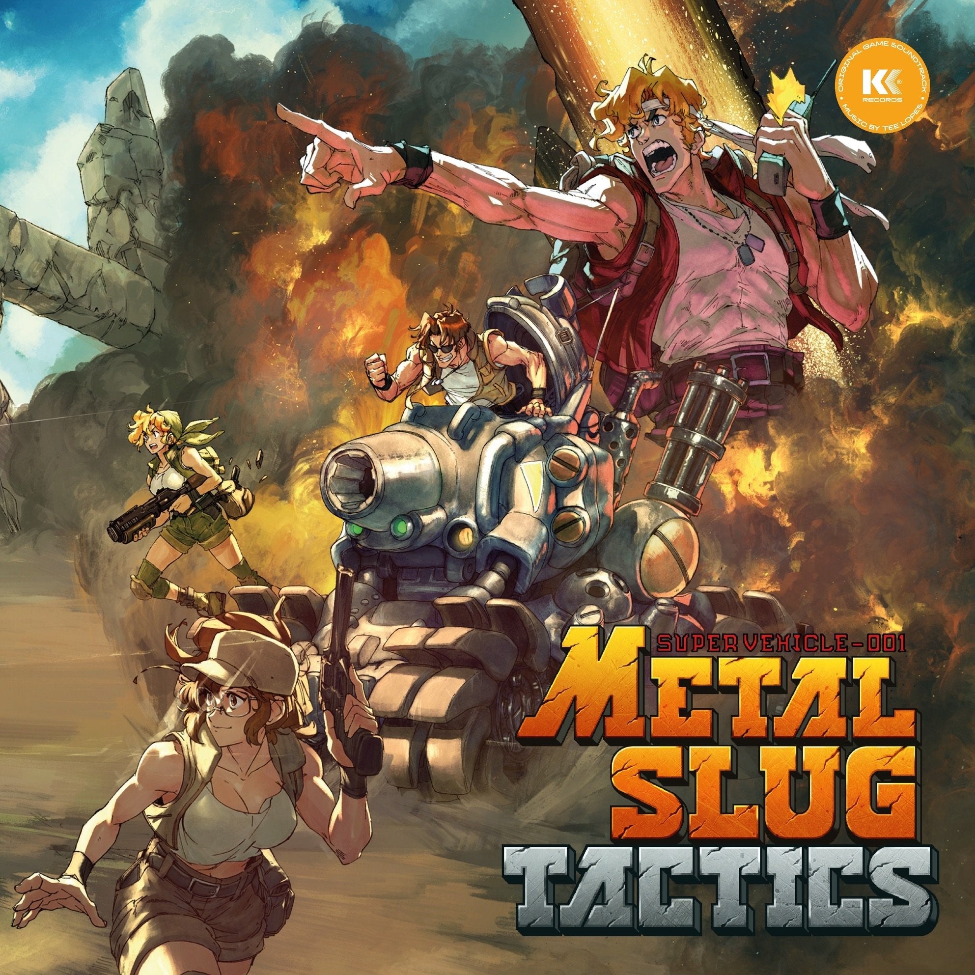 Metal Slug Tactics OST Vinyle 2LP - Vinyles - BIGWAX - Shop Just for Games
