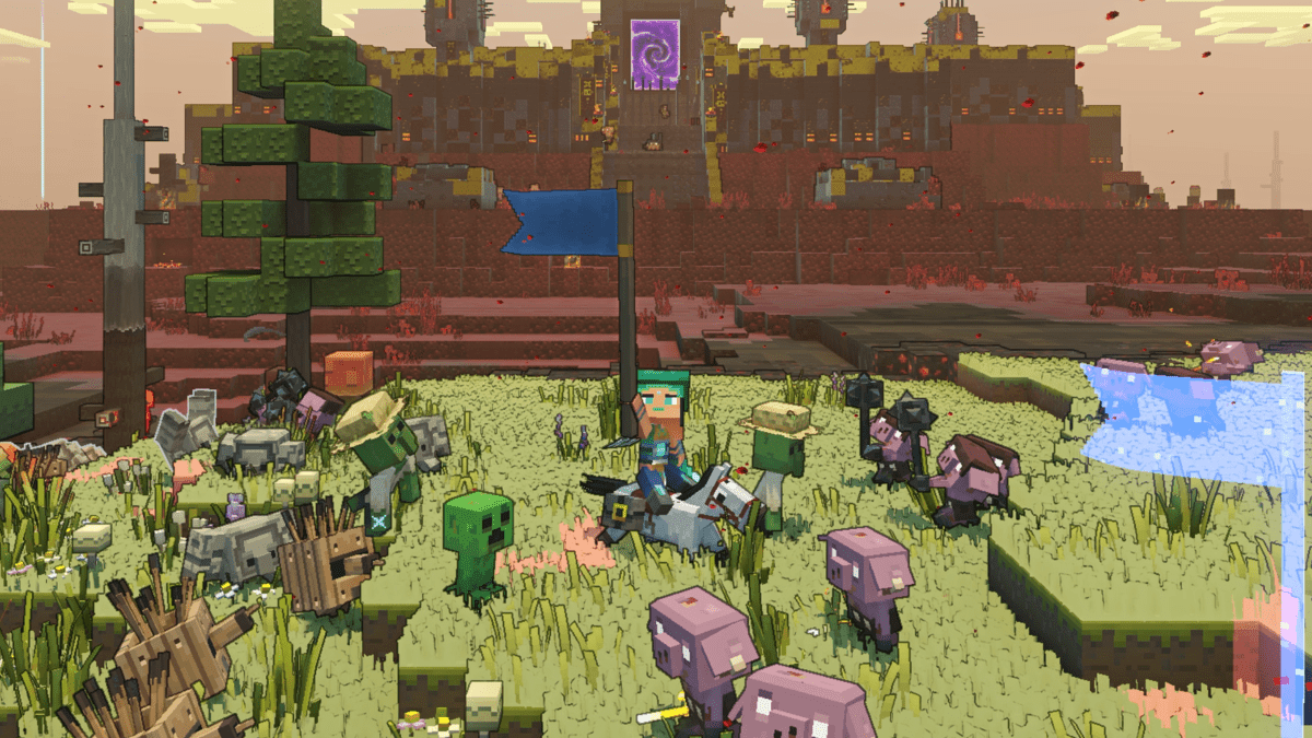 Minecraft Legends Deluxe Edition PS5 - Jeux Vidéo Physique - Mojang Studios - Shop Just for Games