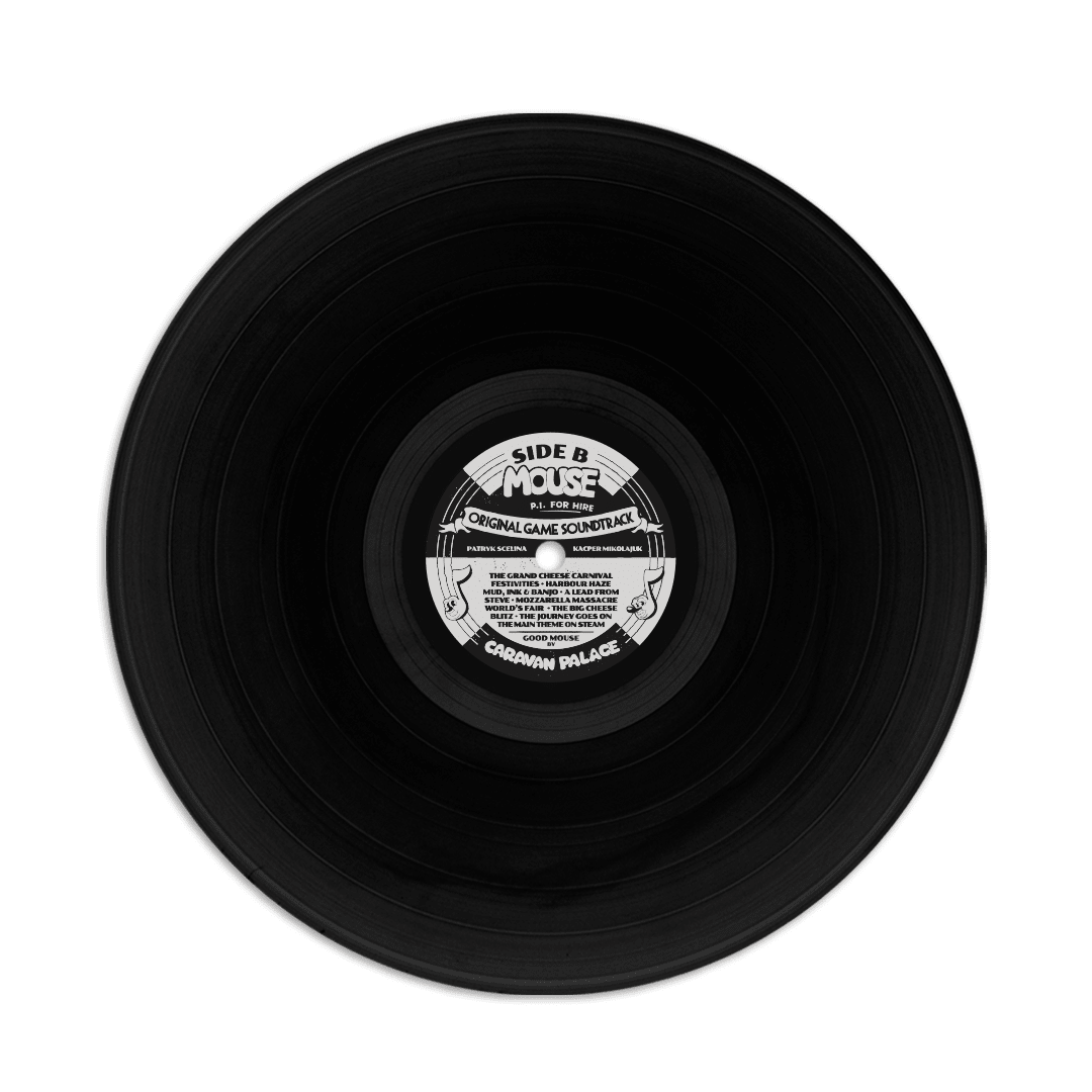 MOUSE: P.I. For Hire OST Vinyle 1LP - Vinyles - iam8bit - Shop Just for Games
