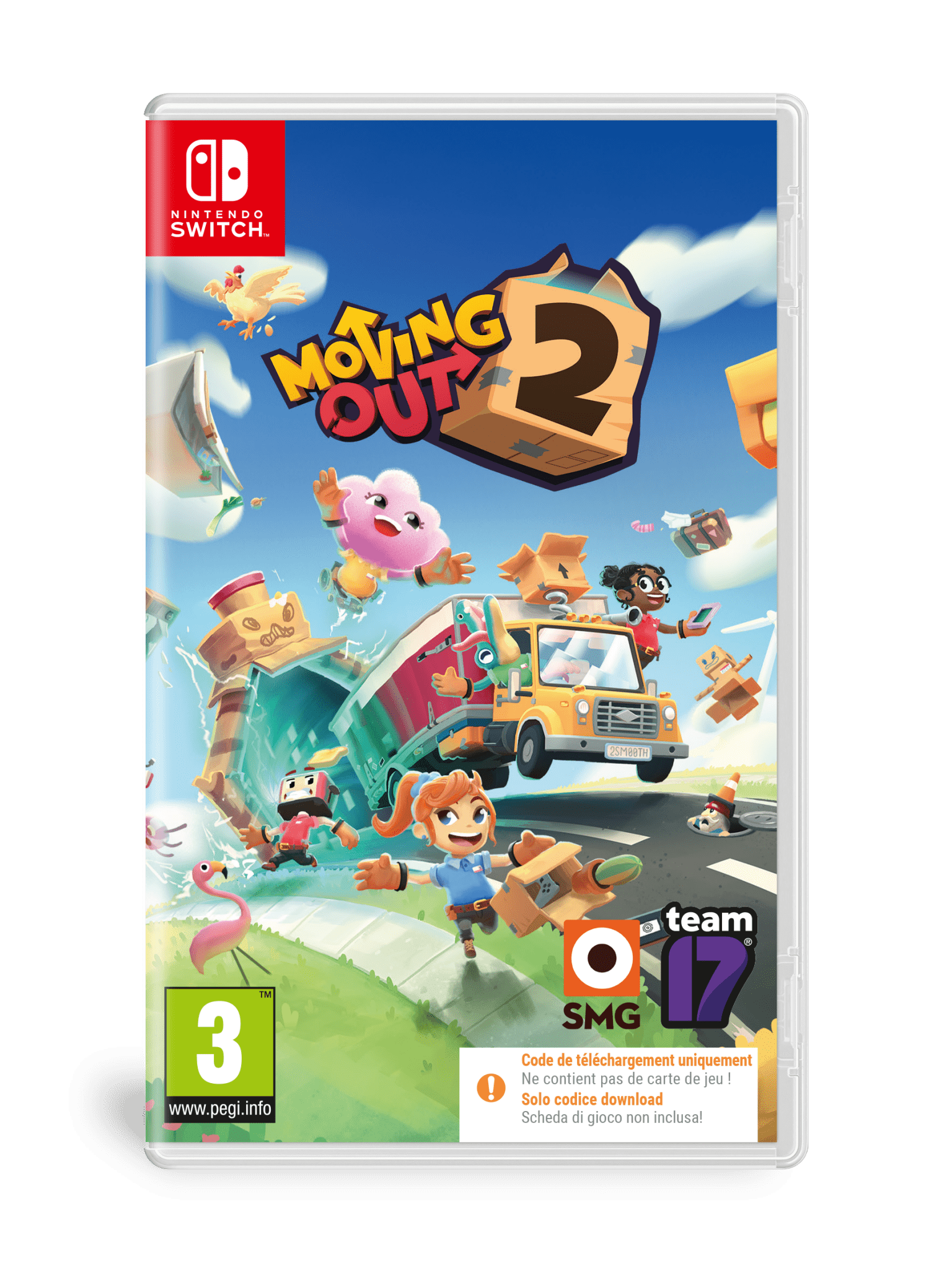 Moving Out 2 Nintendo SWITCH (Code de téléchargement) - Jeux Vidéo Code de Téléchargement - Fireshine - Shop Just for Games