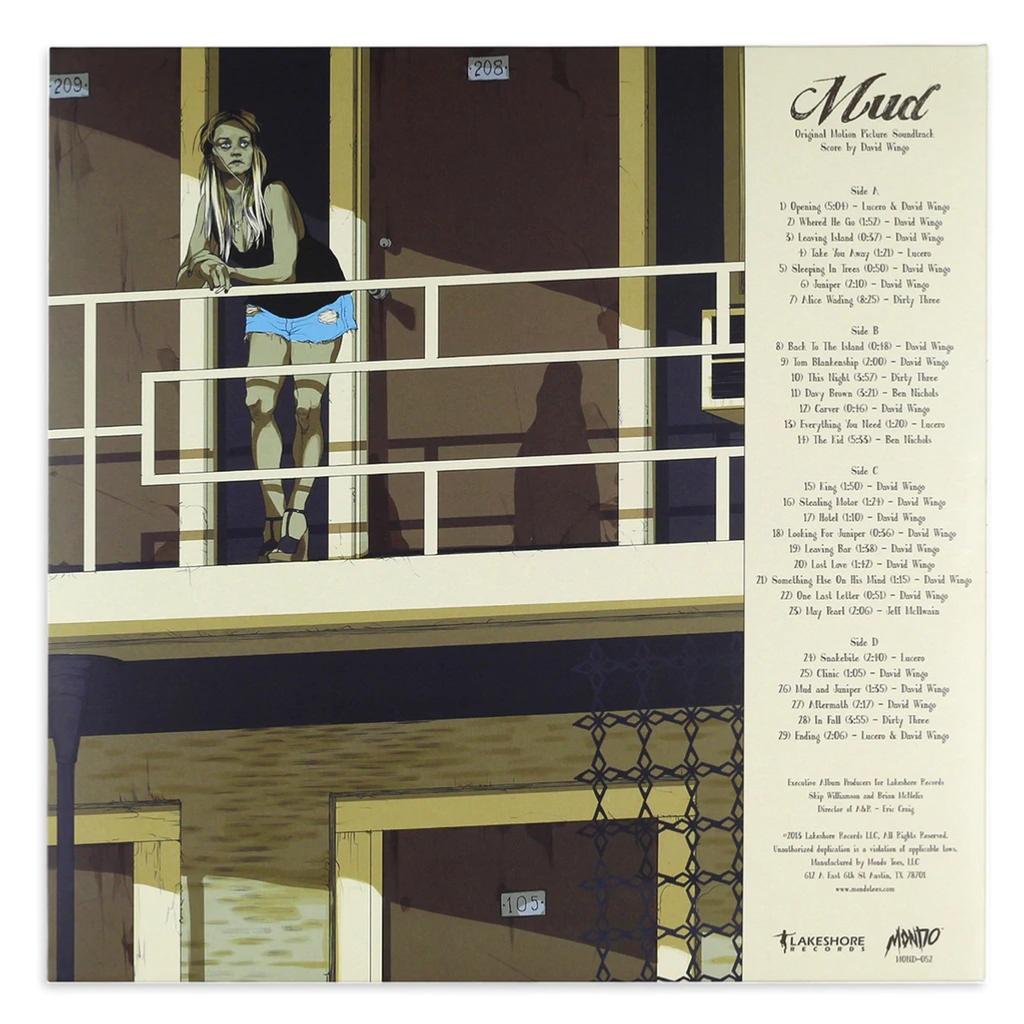 Mud Original Motion Picture Soundtrack Vinyle - 2LP - Vinyles - MONDO - Shop Just for Games