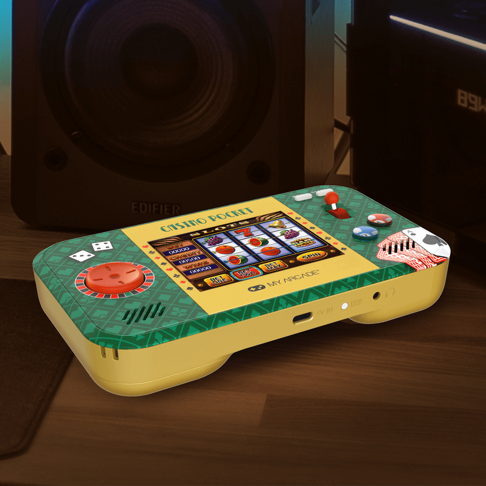 My Arcade Casino Pocket Portable - Console portable - My Arcade - Shop Just for Games