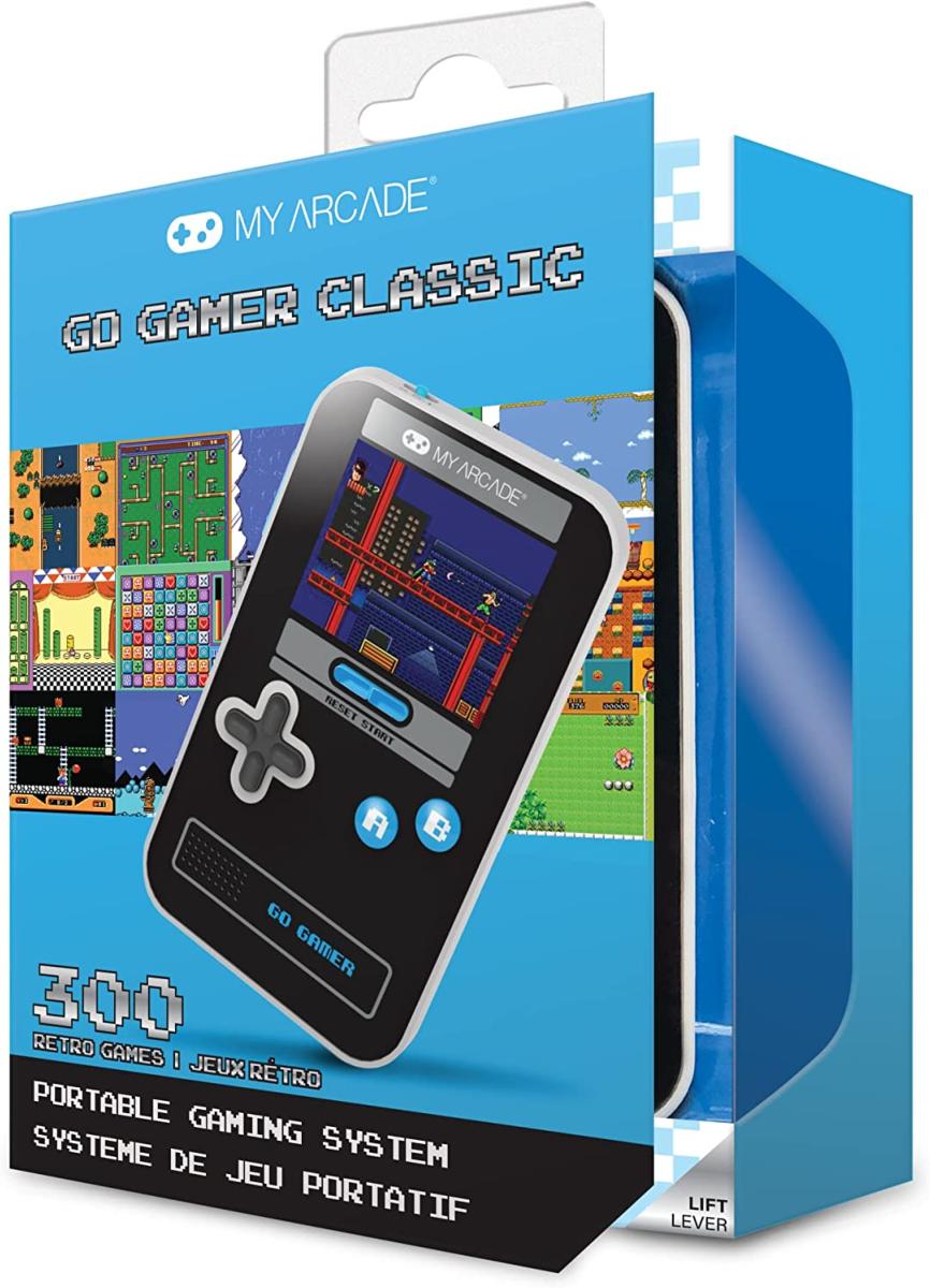 My arcade - GO Gamer console portable - Bleu/Noir - Console portable - My Arcade - Shop Just for Games