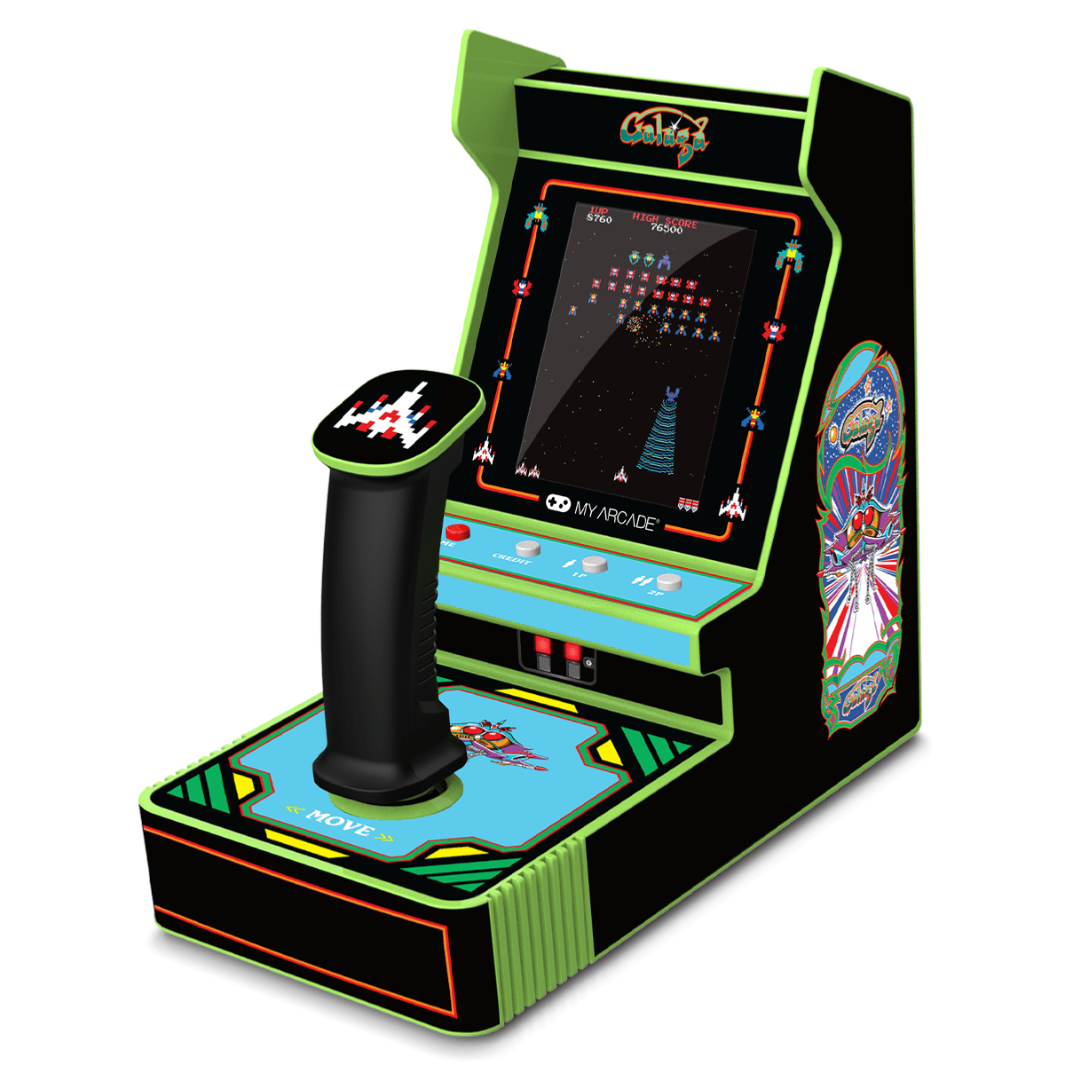 My Arcade - Joystick Player Galaga + Galaxian Mini Borne Arcade Retro - Console portable - My Arcade - Shop Just for Games