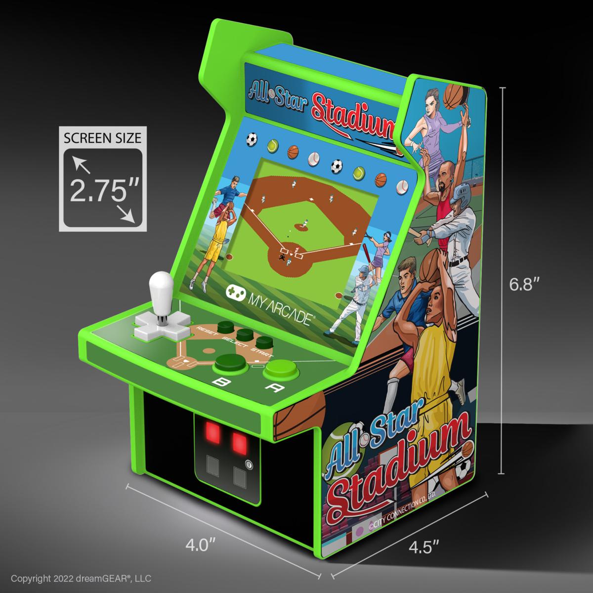 My Arcade - Micro Player All - Star Stadium (307 Games in 1) - Console portable - My Arcade - Shop Just for Games
