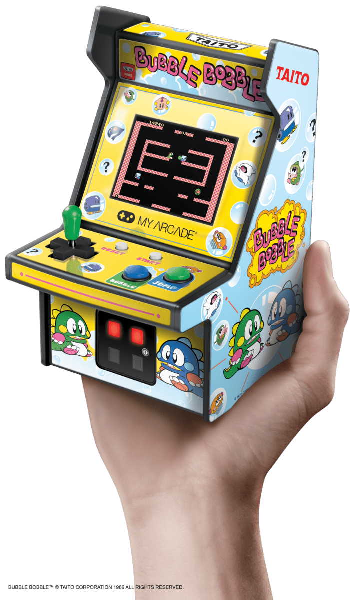My Arcade - Micro Player Bubble Bobble - Console portable - My Arcade - Shop Just for Games