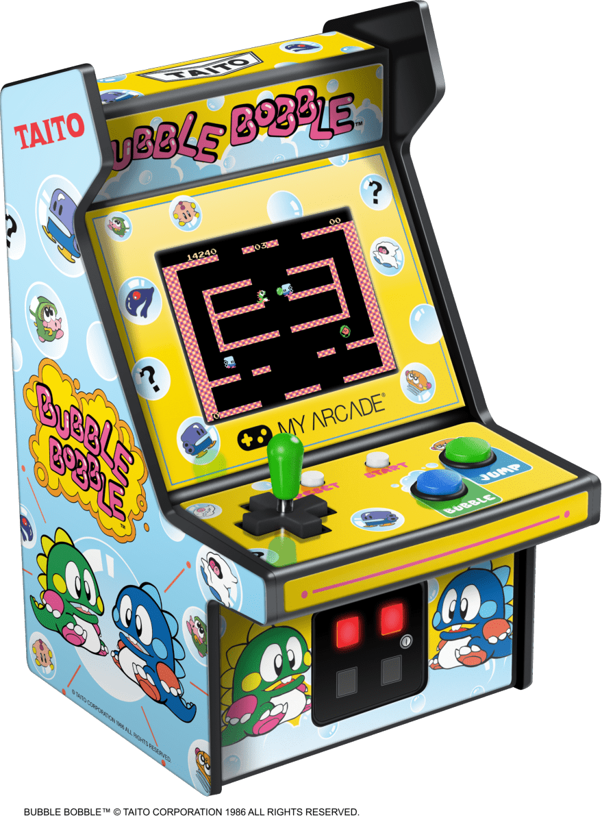 My Arcade - Micro Player Bubble Bobble - Console portable - My Arcade - Shop Just for Games