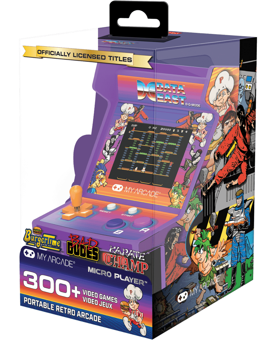 My Arcade - Micro Player Data East Hits (308 Games in 1) - Console portable - My Arcade - Shop Just for Games