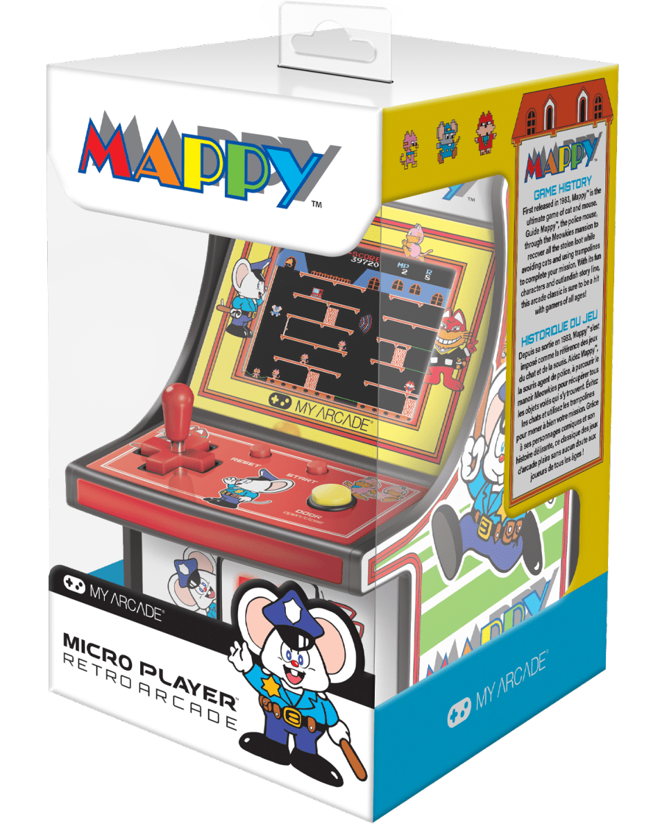 My Arcade - Micro Player Mappy - Console portable - My Arcade - Shop Just for Games
