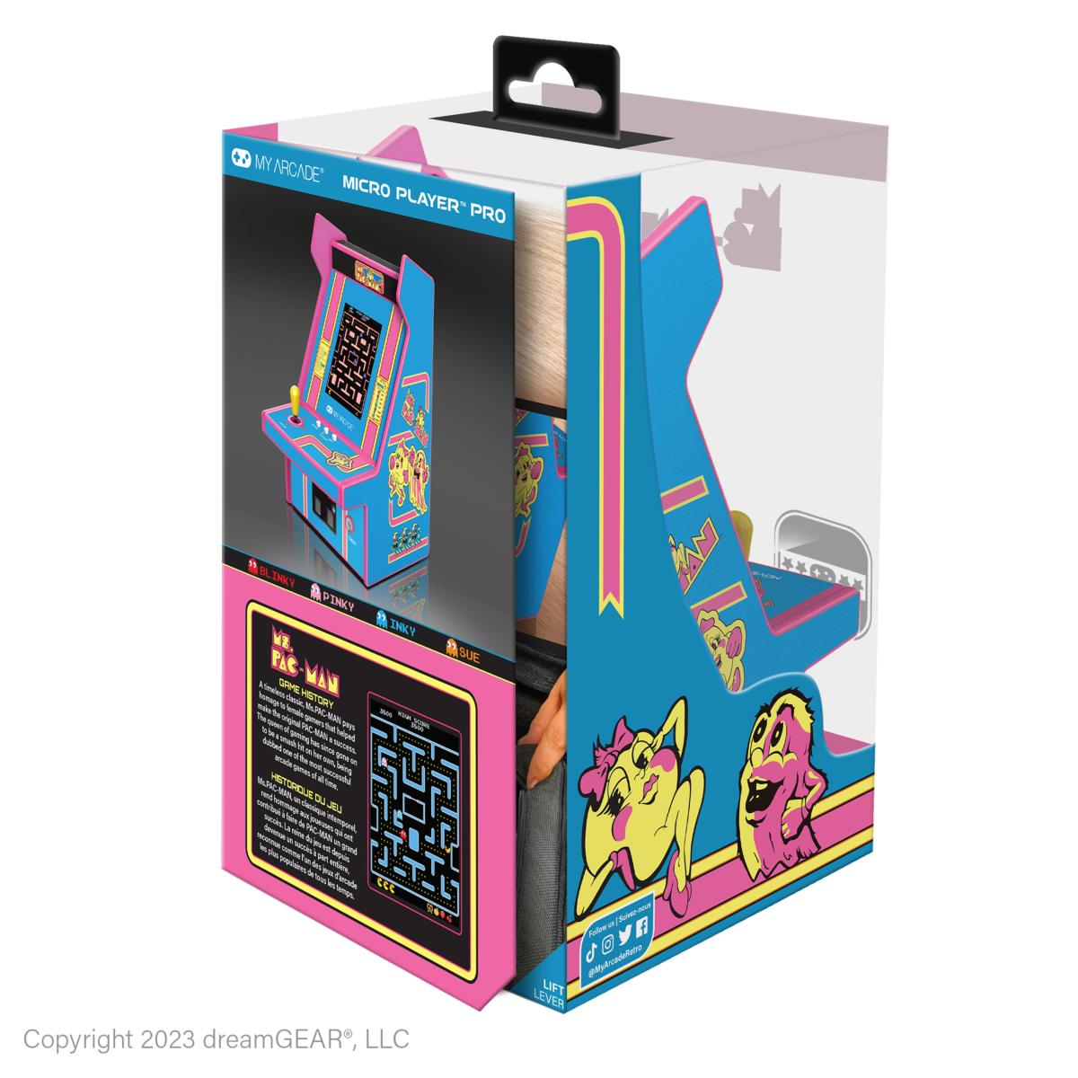 My Arcade - Micro Player PRO Ms. Pac - Man - Console portable - My Arcade - Shop Just for Games