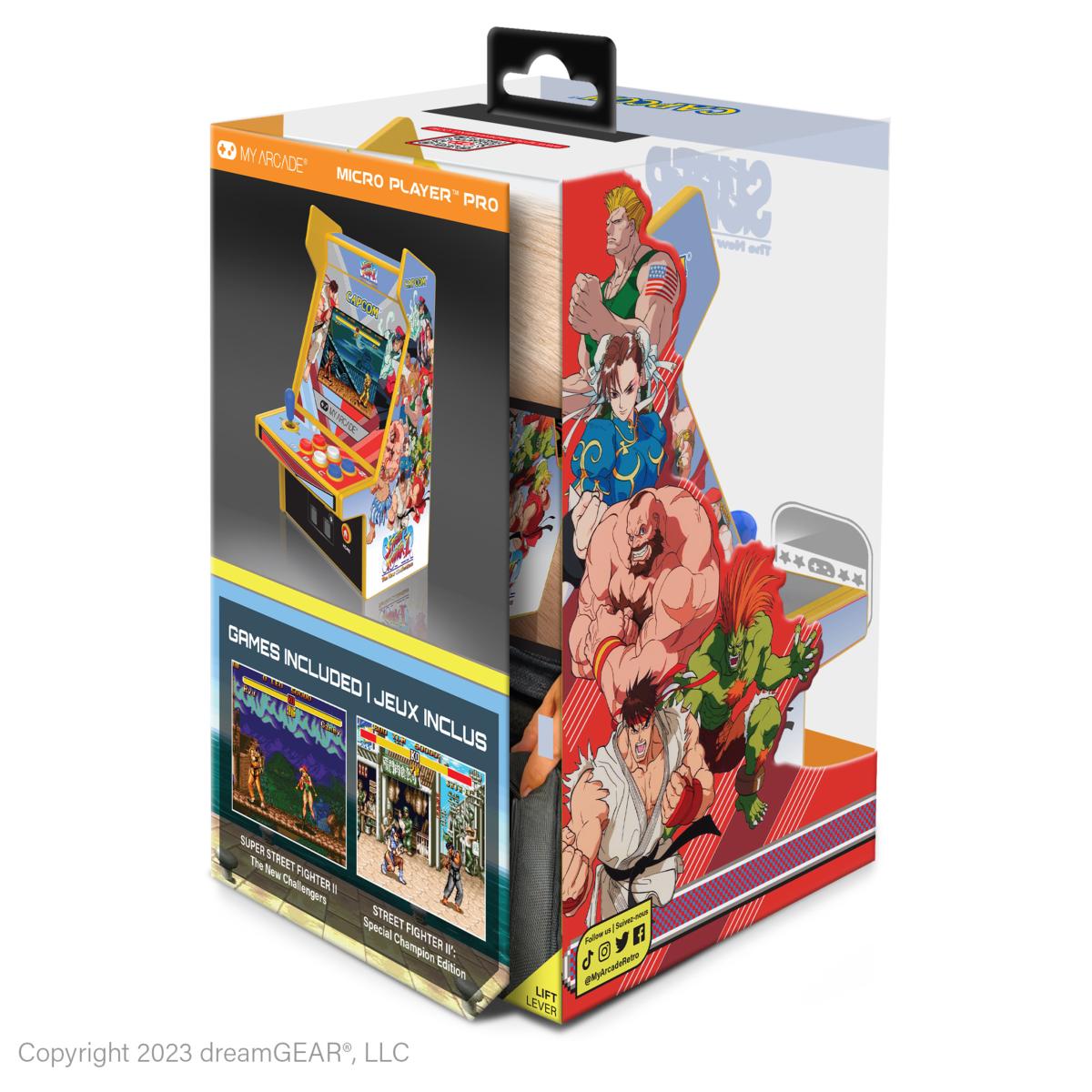 My Arcade - Micro Player PRO Super Street Fighter II - Console portable - My Arcade - Shop Just for Games