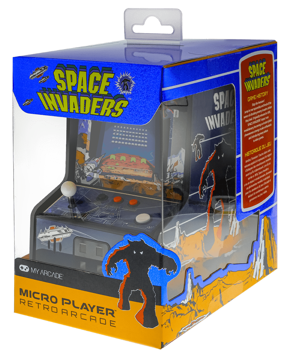 My Arcade - Micro Player Space Invaders (Premium Edition) - Console portable - My Arcade - Shop Just for Games
