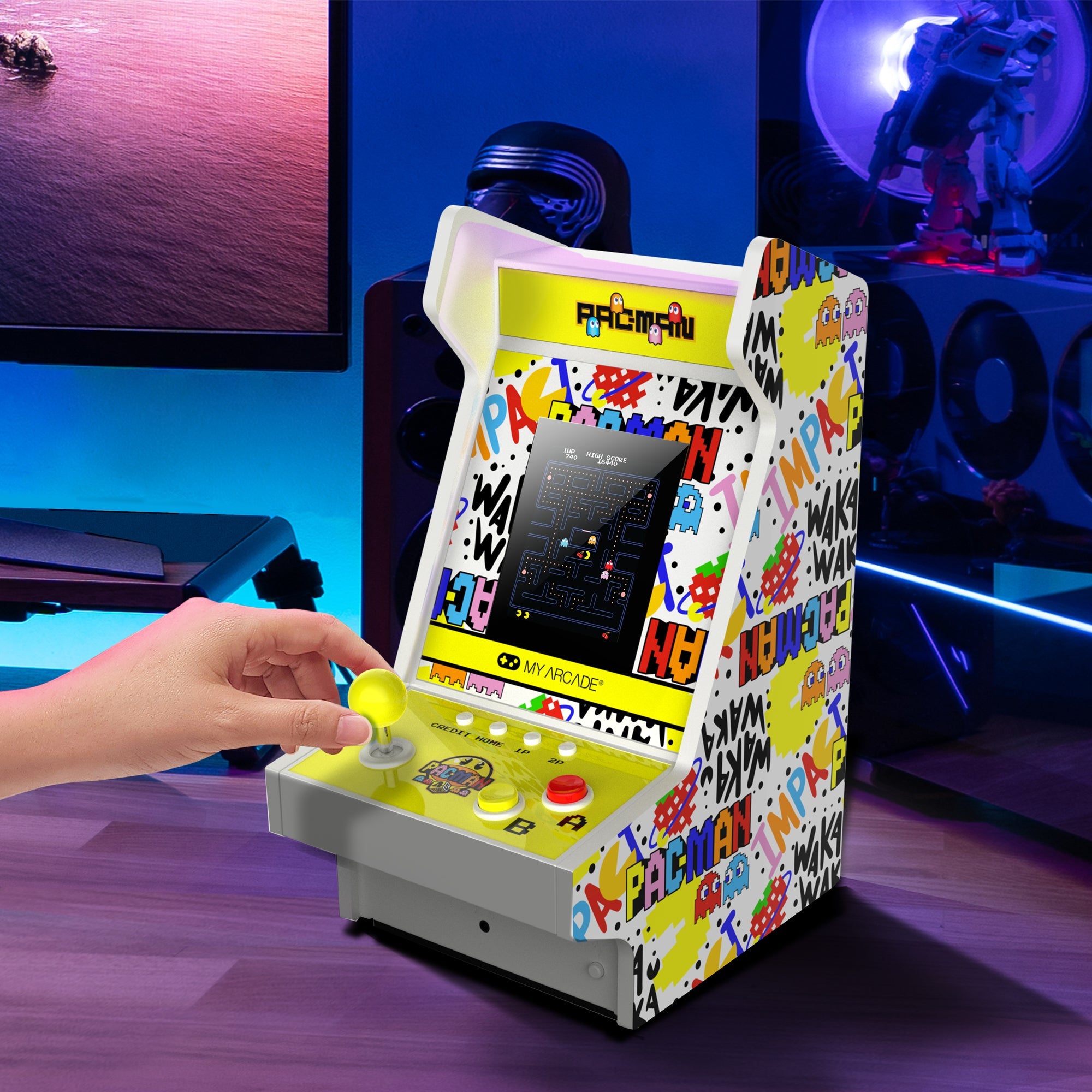 My Arcade - Mighty Player Pac - Man 45th Anniversary - Console portable - My Arcade - Shop Just for Games
