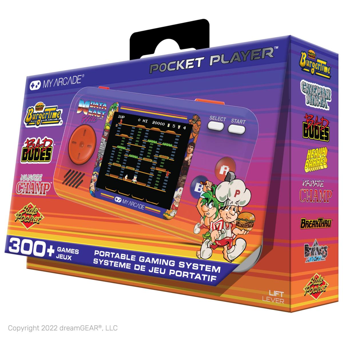 My Arcade - Pocket Player Data East Hits - Console de Jeu Portable - 308 Jeux en 1 - Console portable - My Arcade - Shop Just for Games