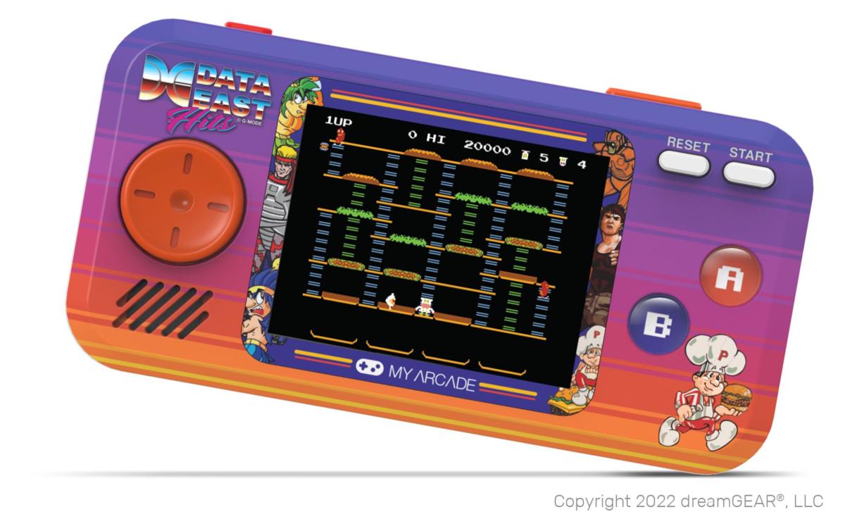 My Arcade - Pocket Player Data East Hits - Console de Jeu Portable - 308 Jeux en 1 - Console portable - My Arcade - Shop Just for Games